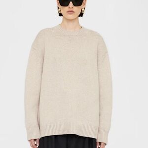 New-Anine Bing 
ROSIE SWEATER - OATMEAL